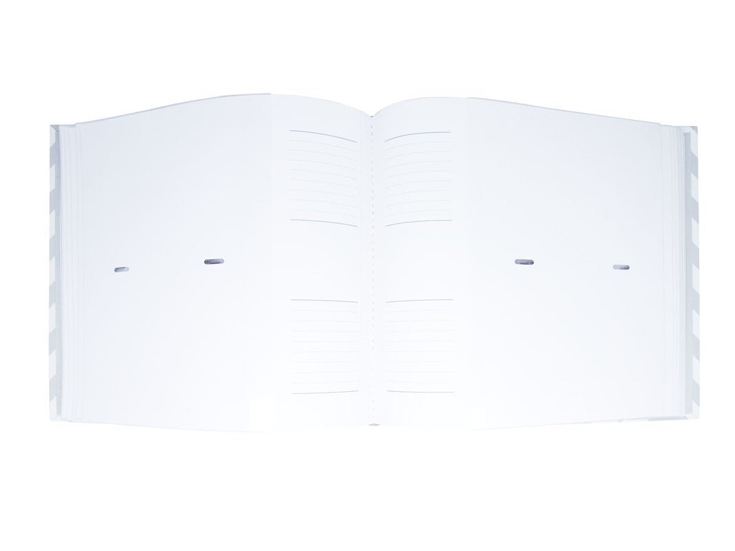 Album de fotos Chevron Gris/Blanco - MINI MUNDO