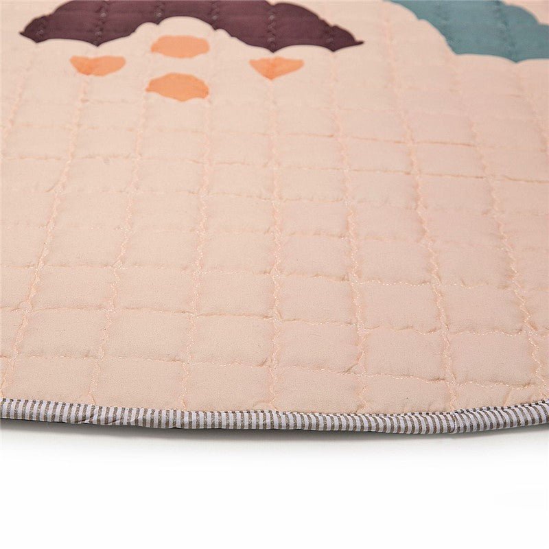 ALFOMBRA ACOLCHADA REDONDA ARCOIRIS 150 - MINI MUNDO