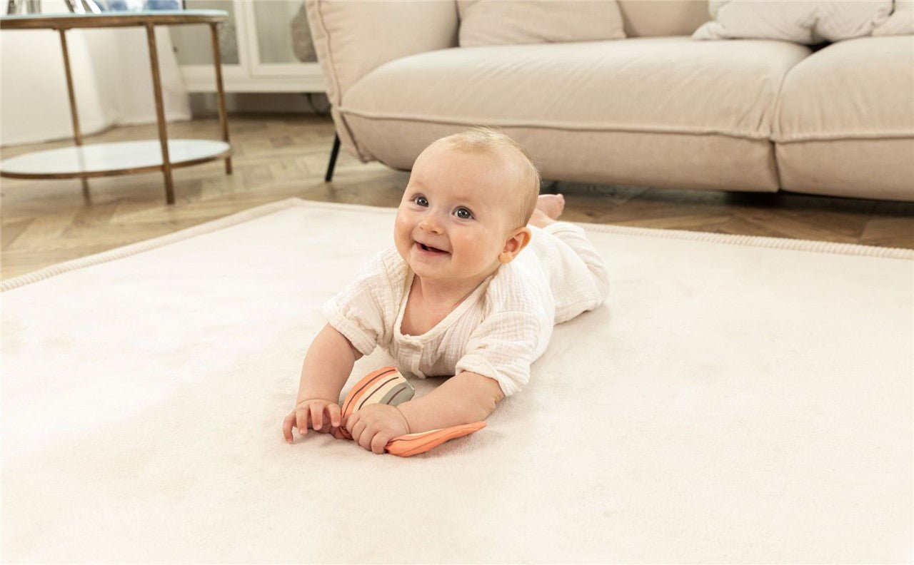 ALFOMBRA INFANTIL NUBE BEIGE 200X150 - MINI MUNDO