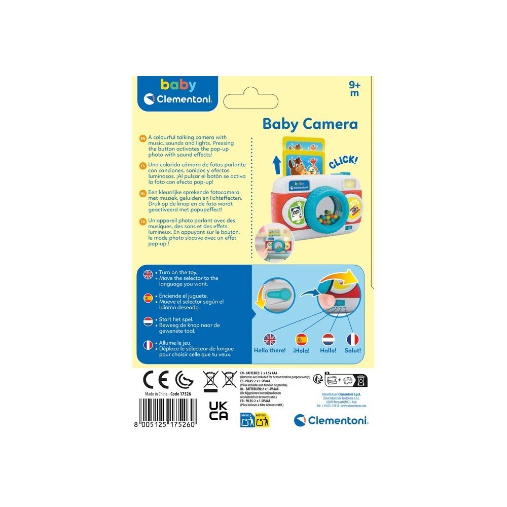 BABY CÁMARA - MINI MUNDO