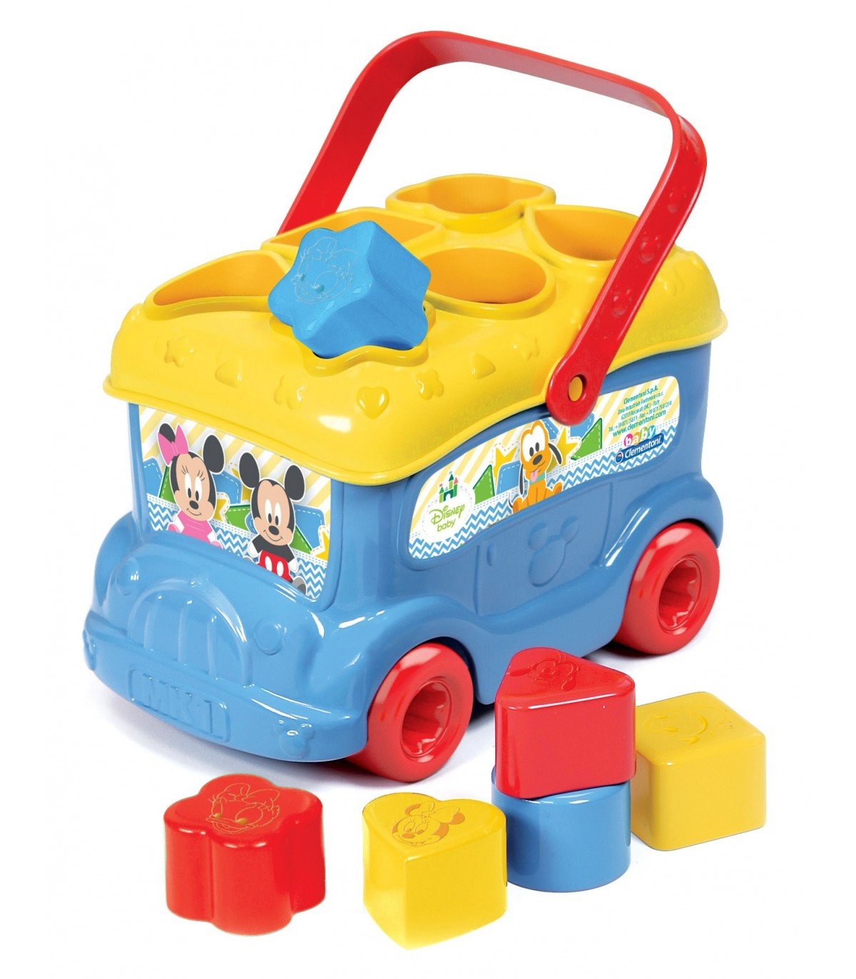 BABY DISNEY AUTOBUS FORMAS Y COLORES - MINI MUNDO