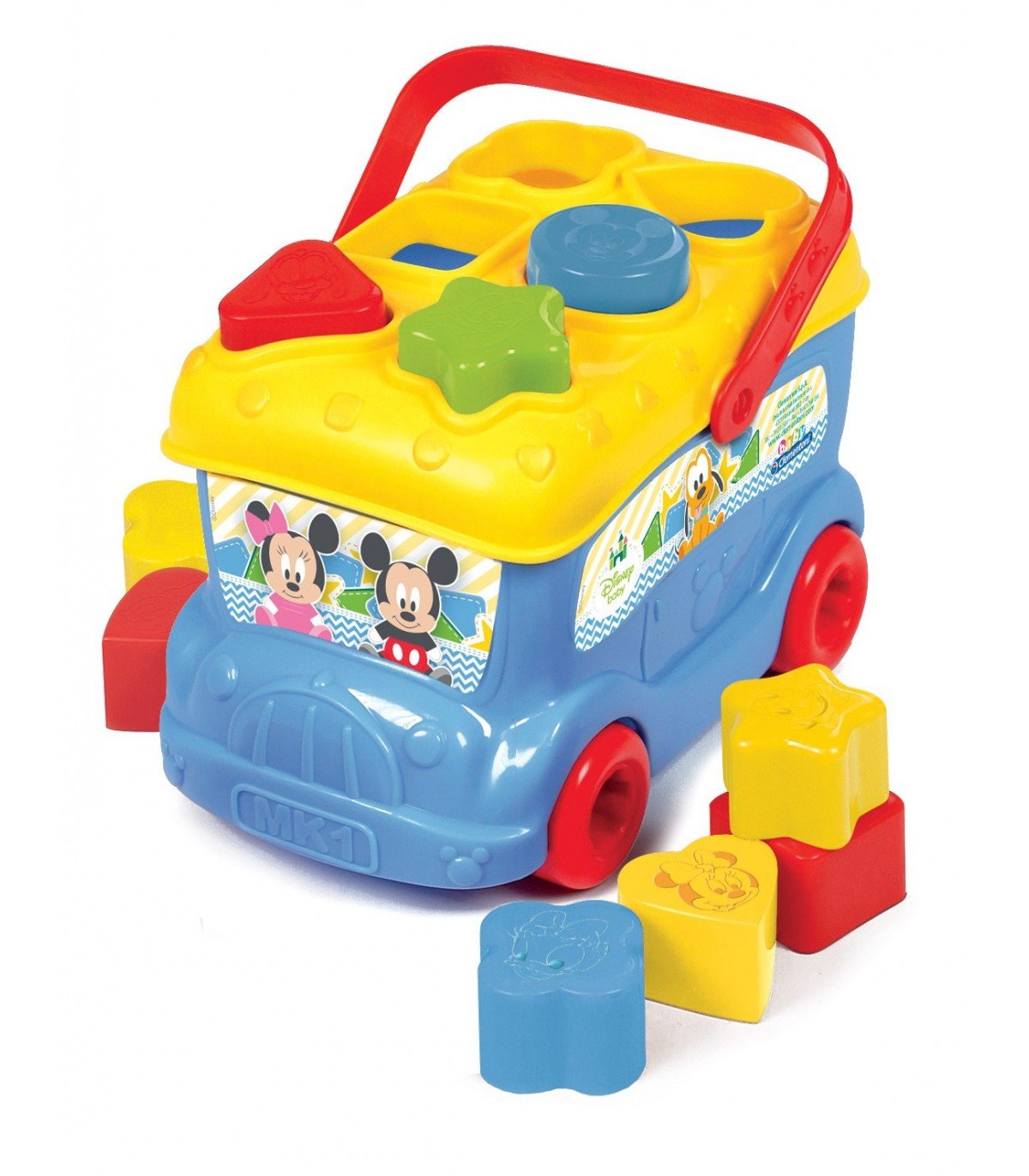 BABY DISNEY AUTOBUS FORMAS Y COLORES - MINI MUNDO
