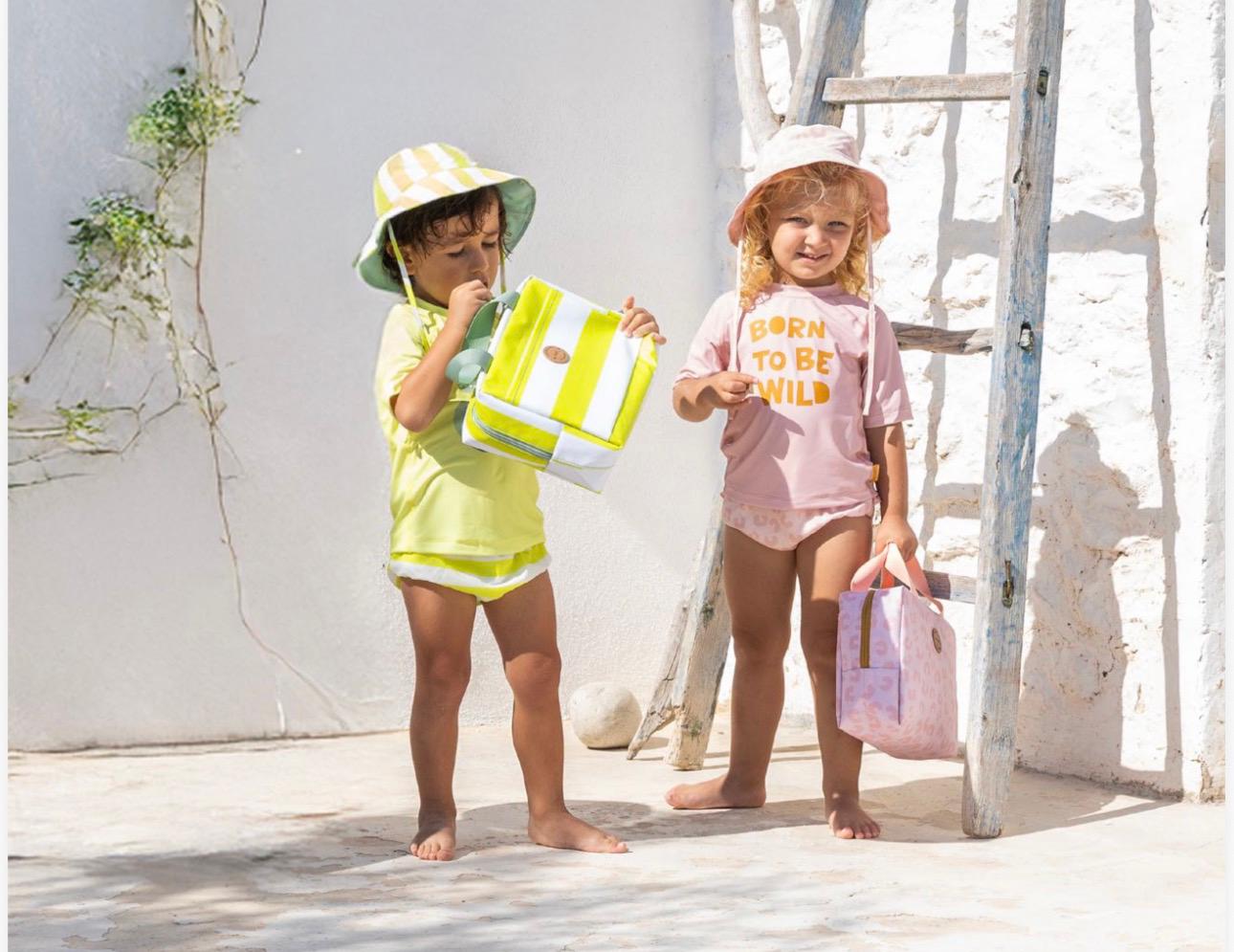 Bañador pañal + Gorro +50UV Born To Be Wild - SARO - MINI MUNDO