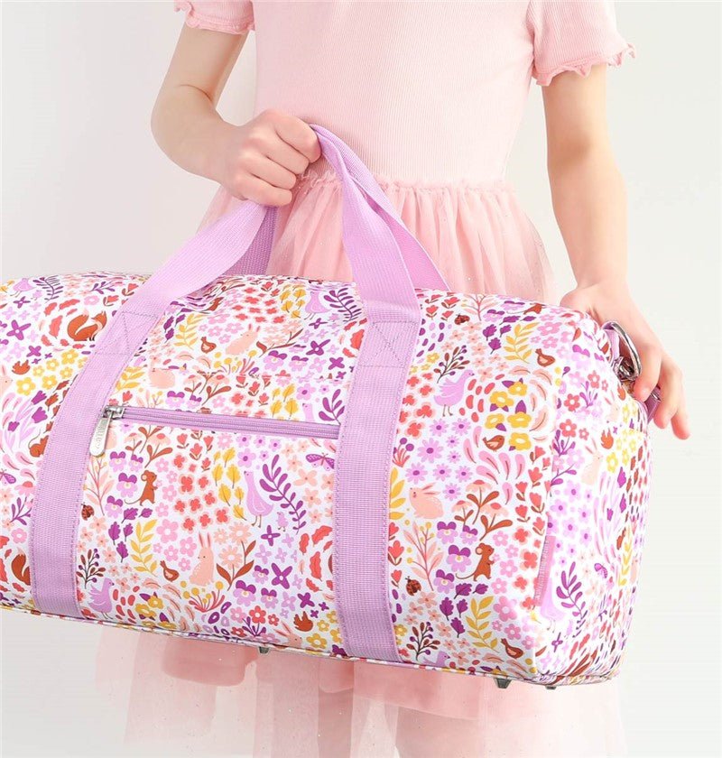 Bolsa de viaje/deporte - flores - MINI MUNDO