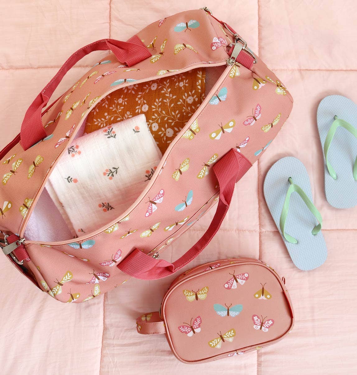 Bolsa de viaje/deporte: Mariposas - MINI MUNDO