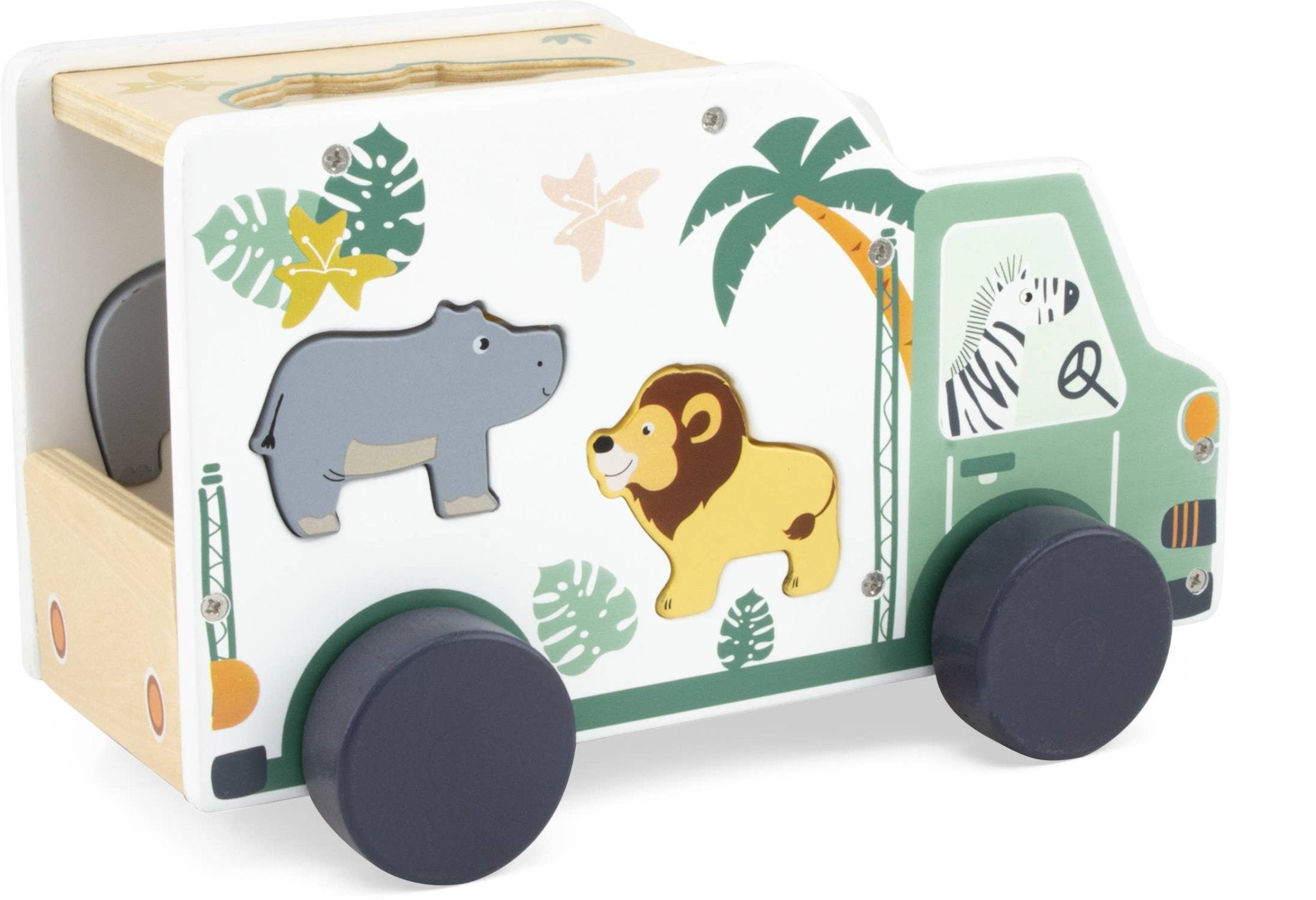 Camión con formas animales - Safari - MINI MUNDO