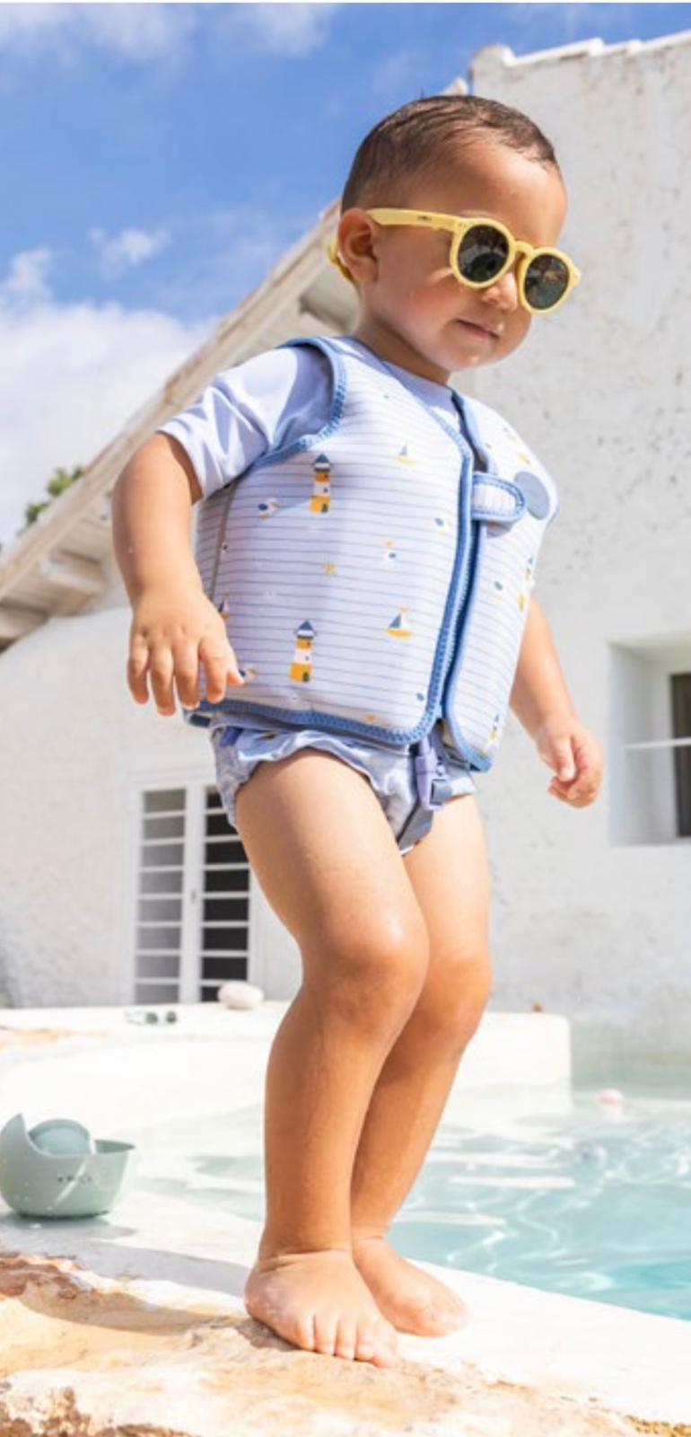 Chaleco Flotador 3 - 6 años Navy Hugs SARO - MINI MUNDO