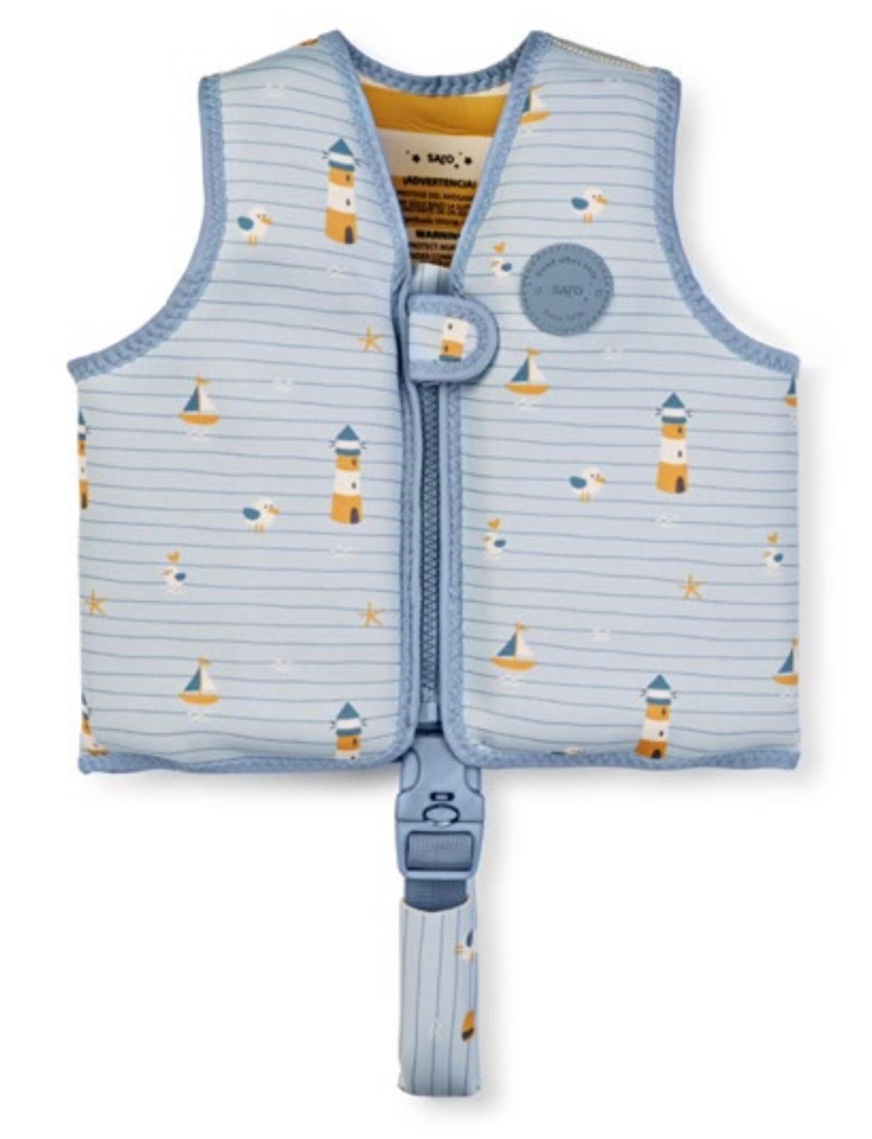 Chaleco Flotador 3 - 6 años Navy Hugs SARO - MINI MUNDO