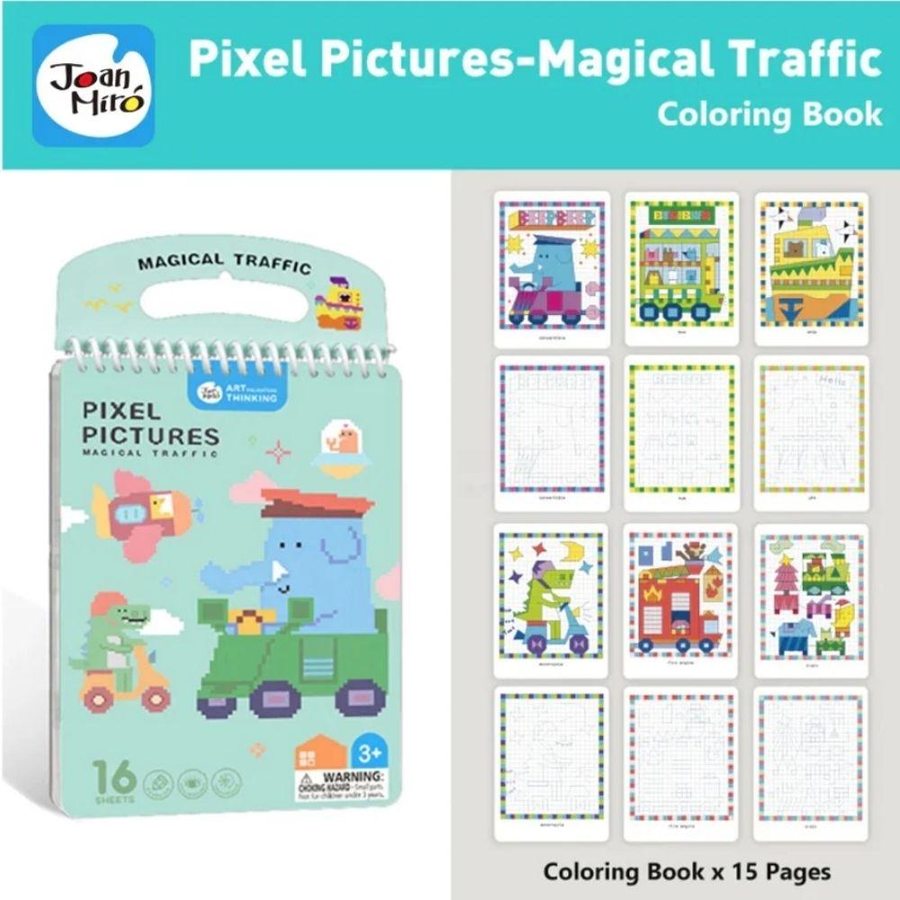 Cuaderno Pixel Art MAGICAL TRAFFIC - MINI MUNDO