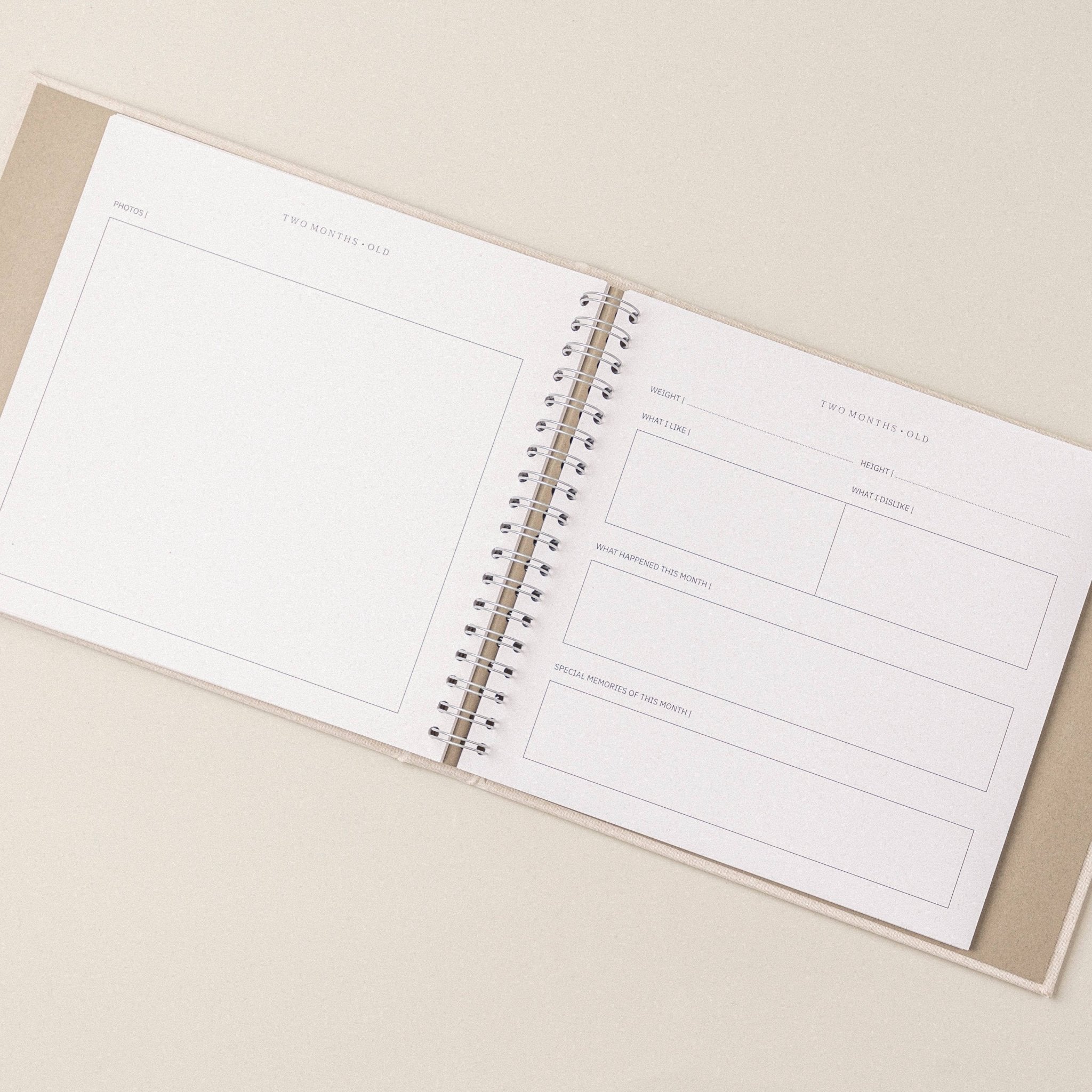 Diario del bebé (70 páginas) - español - MINI MUNDO