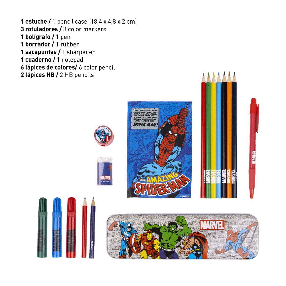 Dibujos para colorear - Marvel - MINI MUNDO
