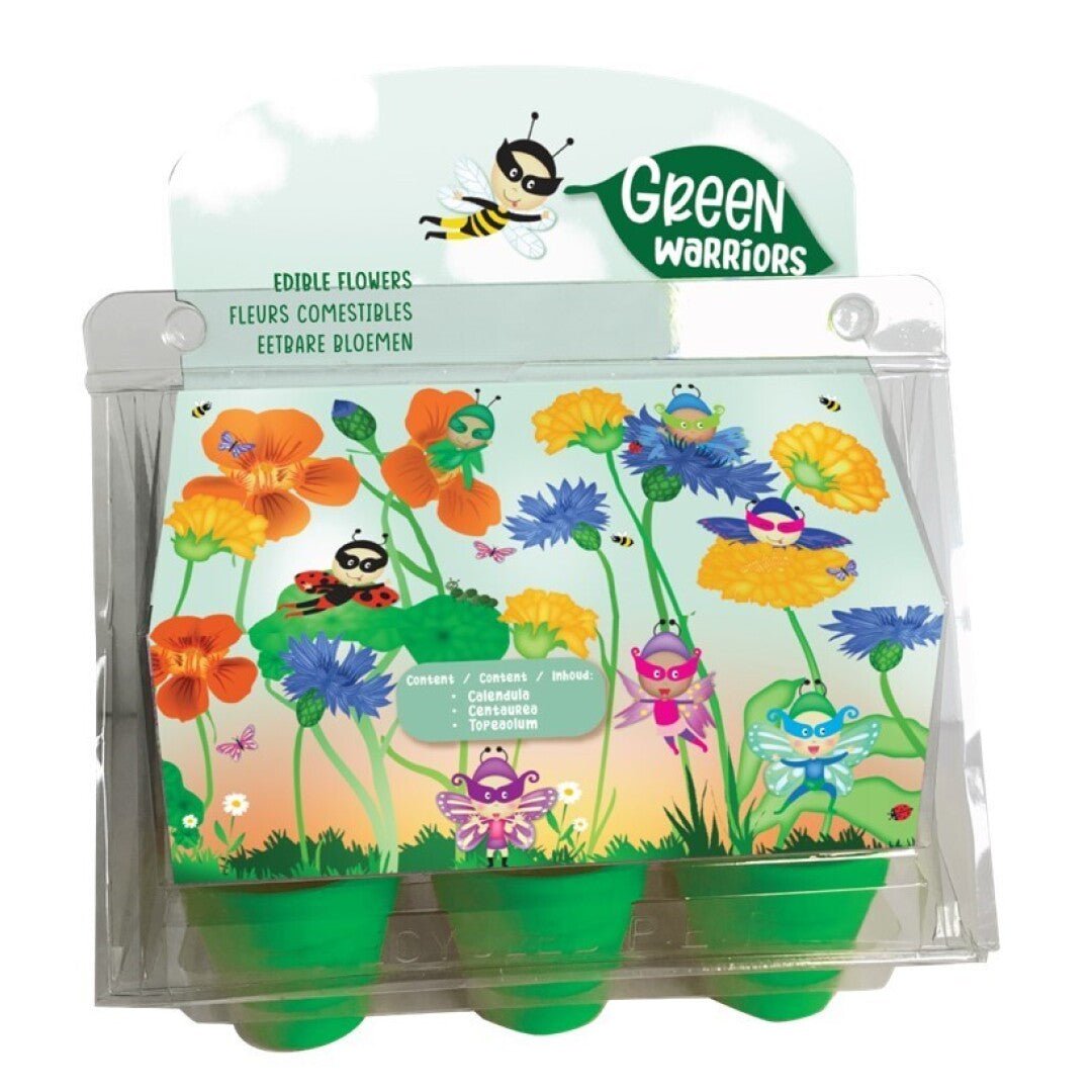 Flores comestibles niños - MINI MUNDO