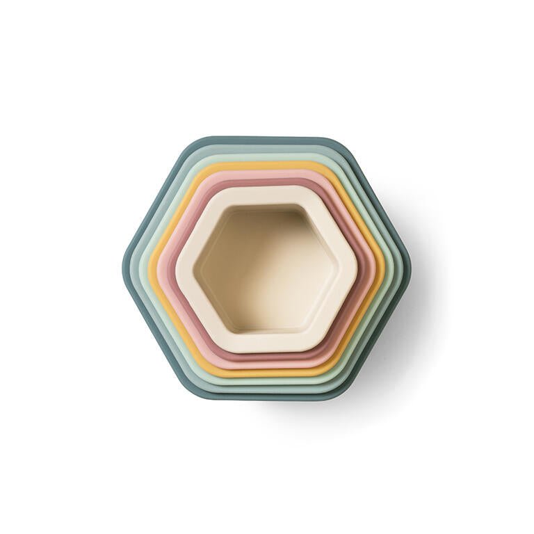 Hexagonos apilables - MINI MUNDO
