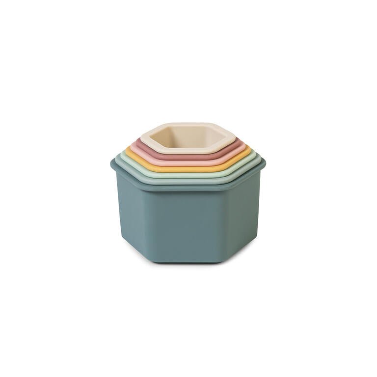 Hexagonos apilables - MINI MUNDO