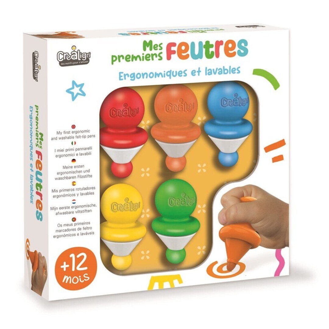 Mis Primeros rotuladores 5 piezas - MINI MUNDO