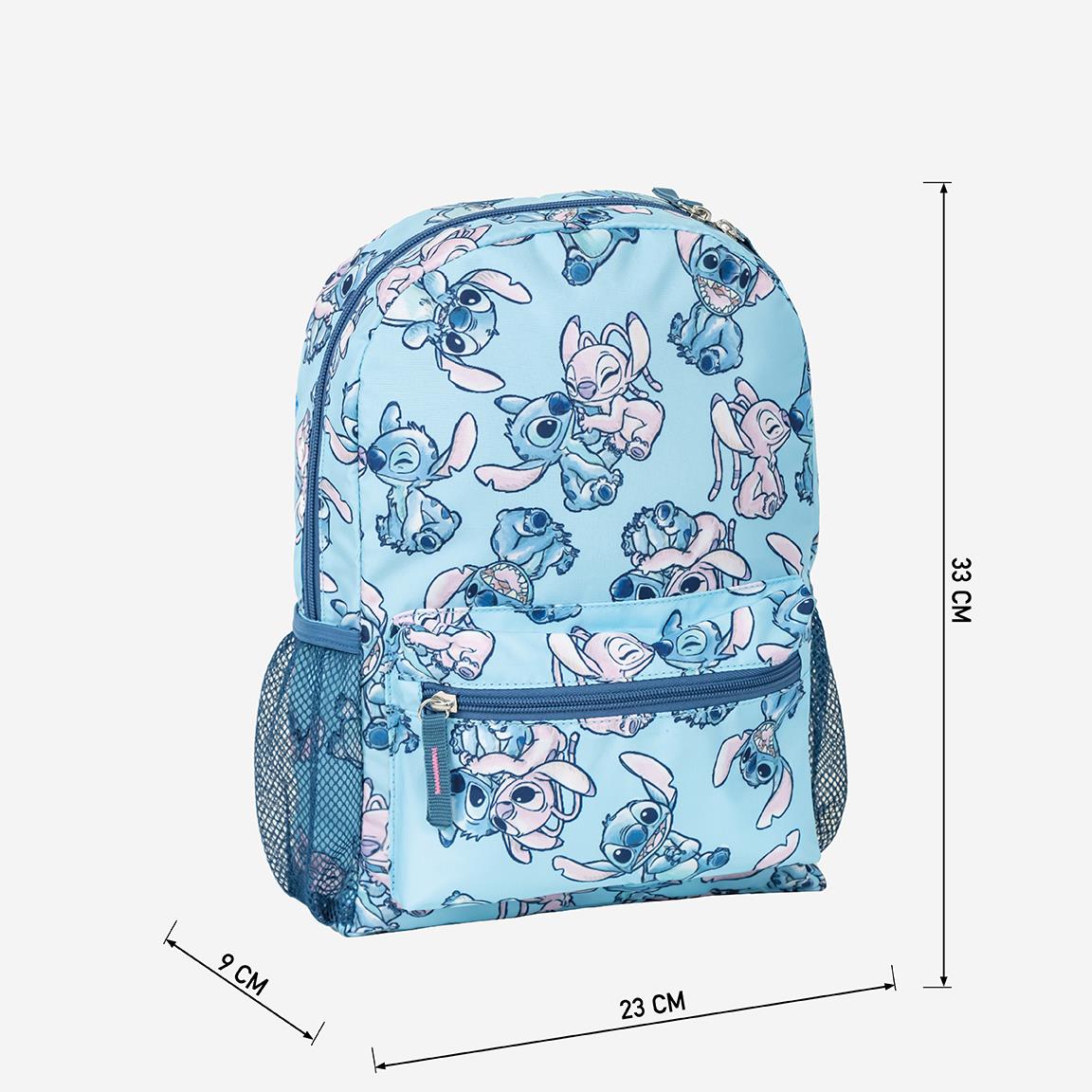 Mochila Infantil Stitch Azul - MINI MUNDO