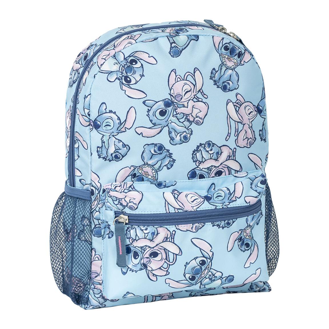 Mochila Infantil Stitch Azul - MINI MUNDO
