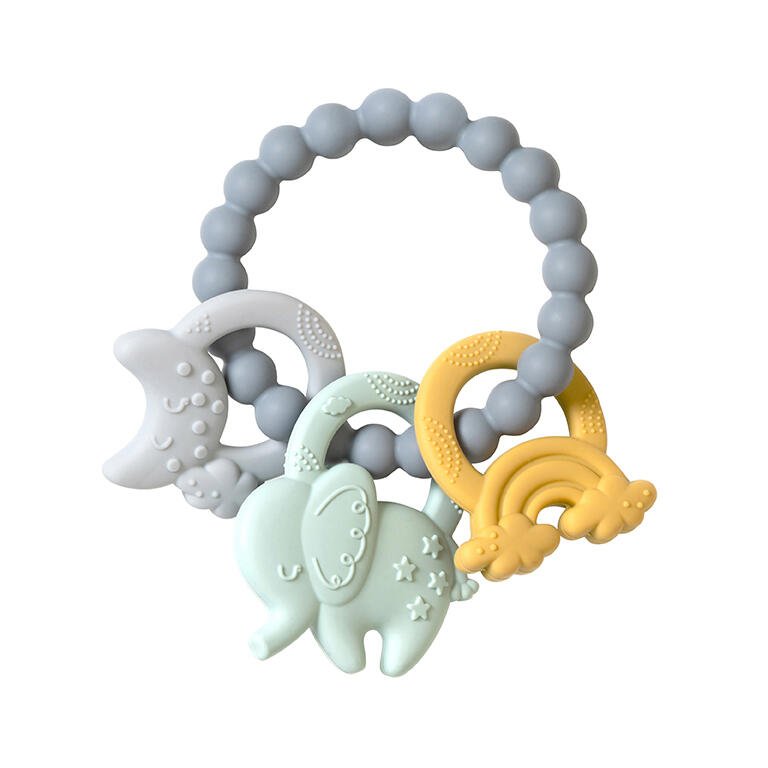 Mordedor silicona "Ele - Fun"azul - MINI MUNDO