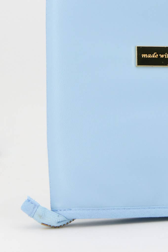 Porta documentos de piel sintética - MINI MUNDO