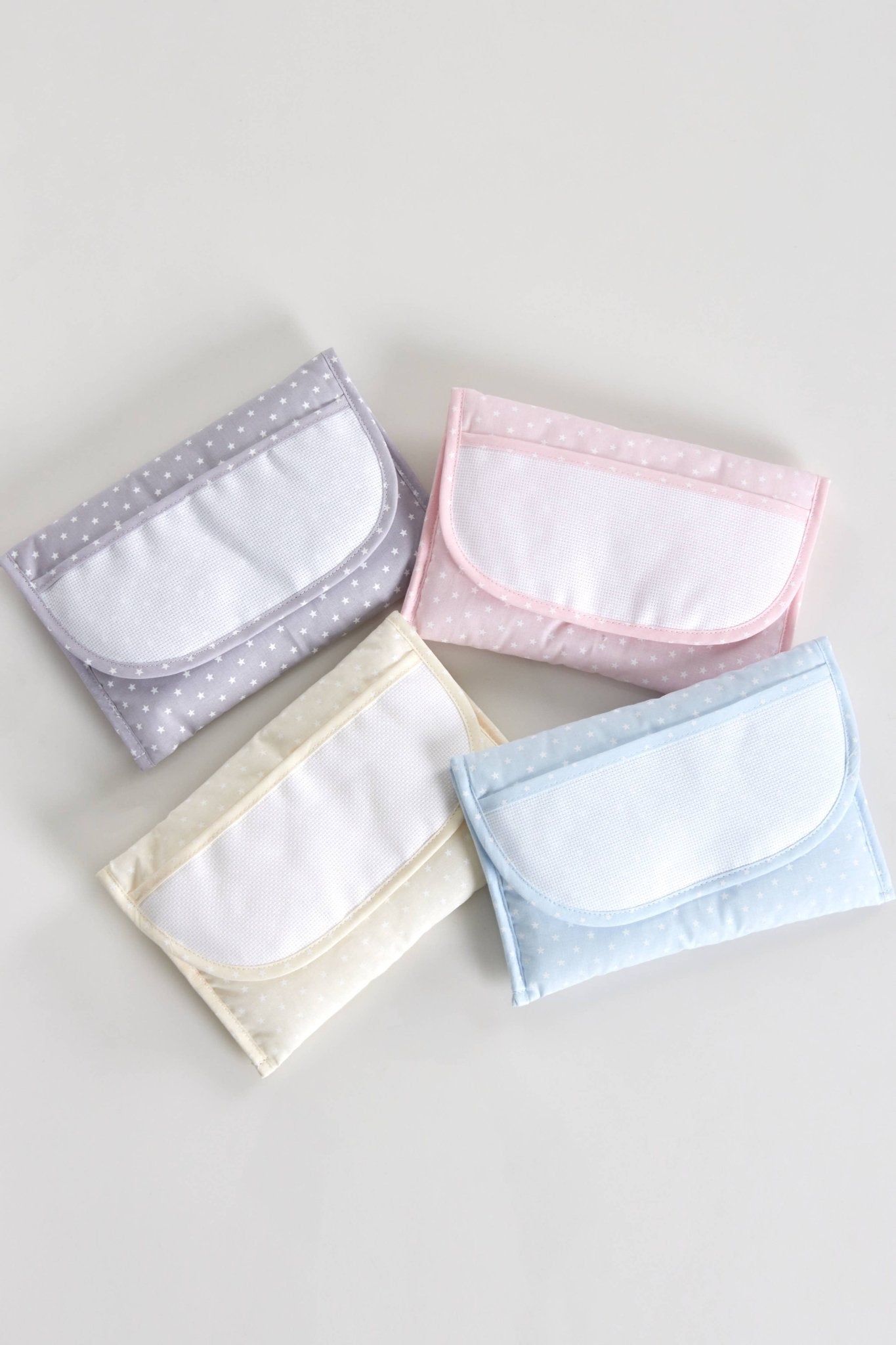 Porta documentos de tela - estrellas - MINI MUNDO