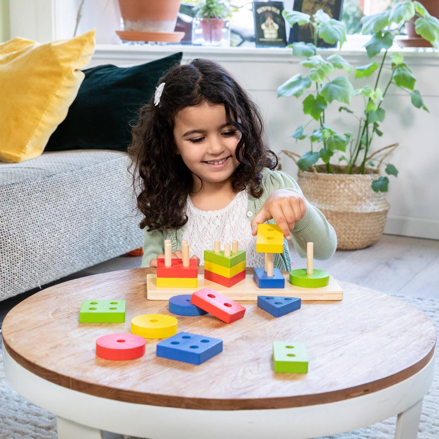 Puzzle de formas geométricas - MINI MUNDO