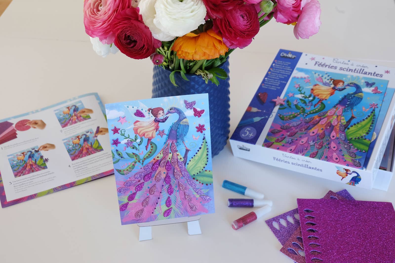 Tarjetas brillantes Hadas - MINI MUNDO