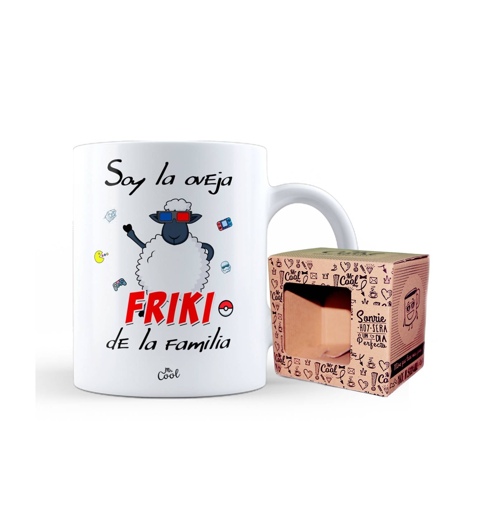 Taza – Soy la oveja friki de la familia - MINI MUNDO