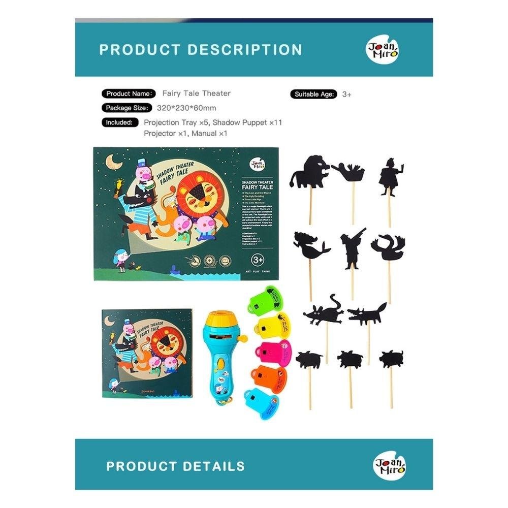 Teatro de sombras con linterna - MINI MUNDO