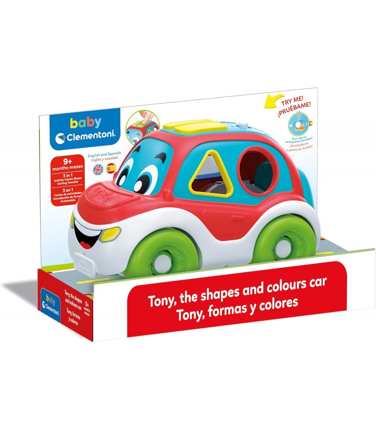 TONY COCHE FORMAS Y COLORES - MINI MUNDO