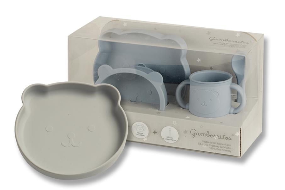 VAJILLA de SILICONA Xaime - MINI MUNDO